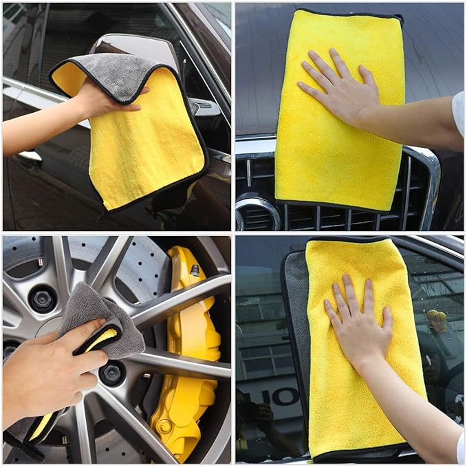 Pack of 5 - Thick 650 GSM Microfiber cloth