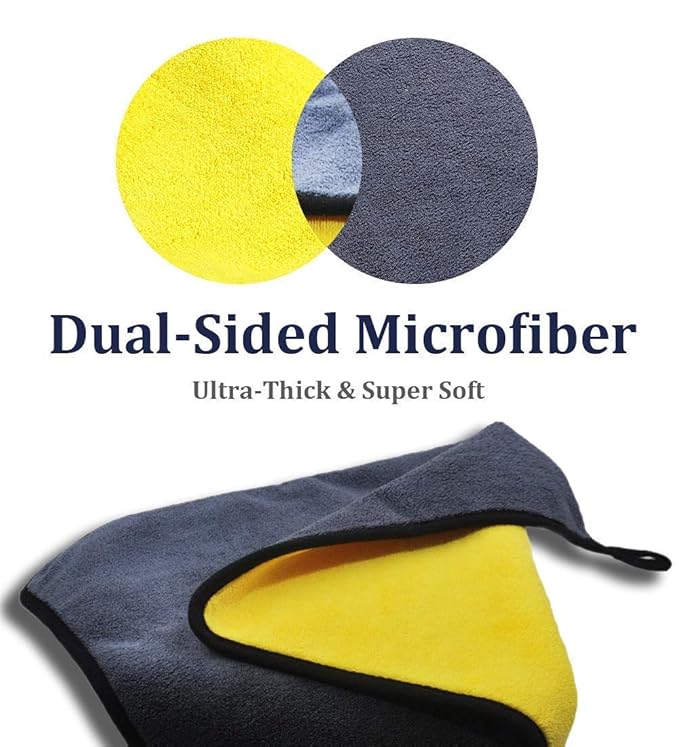 Pack of 5 - Thick 650 GSM Microfiber cloth