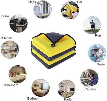 Pack of 5 - Thick 650 GSM Microfiber cloth