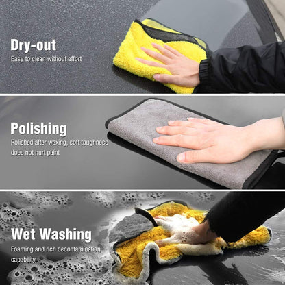 Pack of 5 - Thick 650 GSM Microfiber cloth